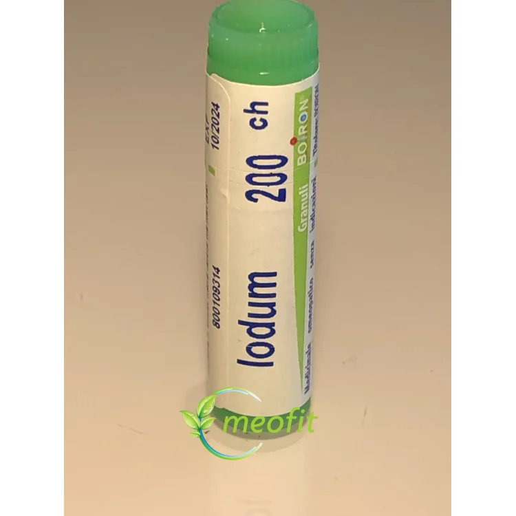 Boiron Iodum 200CH Globuli Tubo