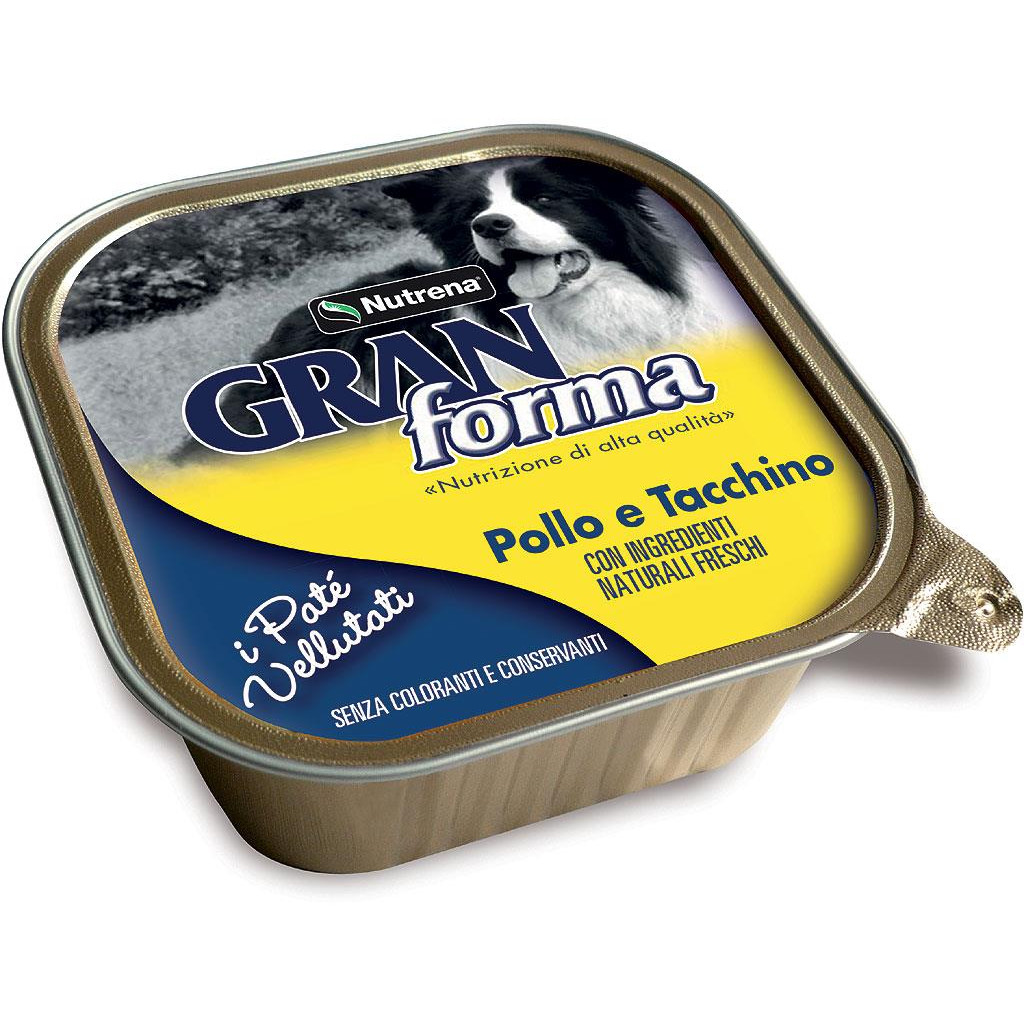 RAGGIO DI SOLE GRAN FORMA CANE PATE' POLLO TACCHINO 150GR (vaschetta)