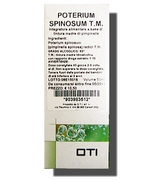 Oti Poterium Spinosum Tinture Madri integratore alimentare per il metabolismo dei carboidrati 50ml Oti Poterium Spinosum Tinture Madri integratore alimentare per il metabolismo dei carboidrati 50ml