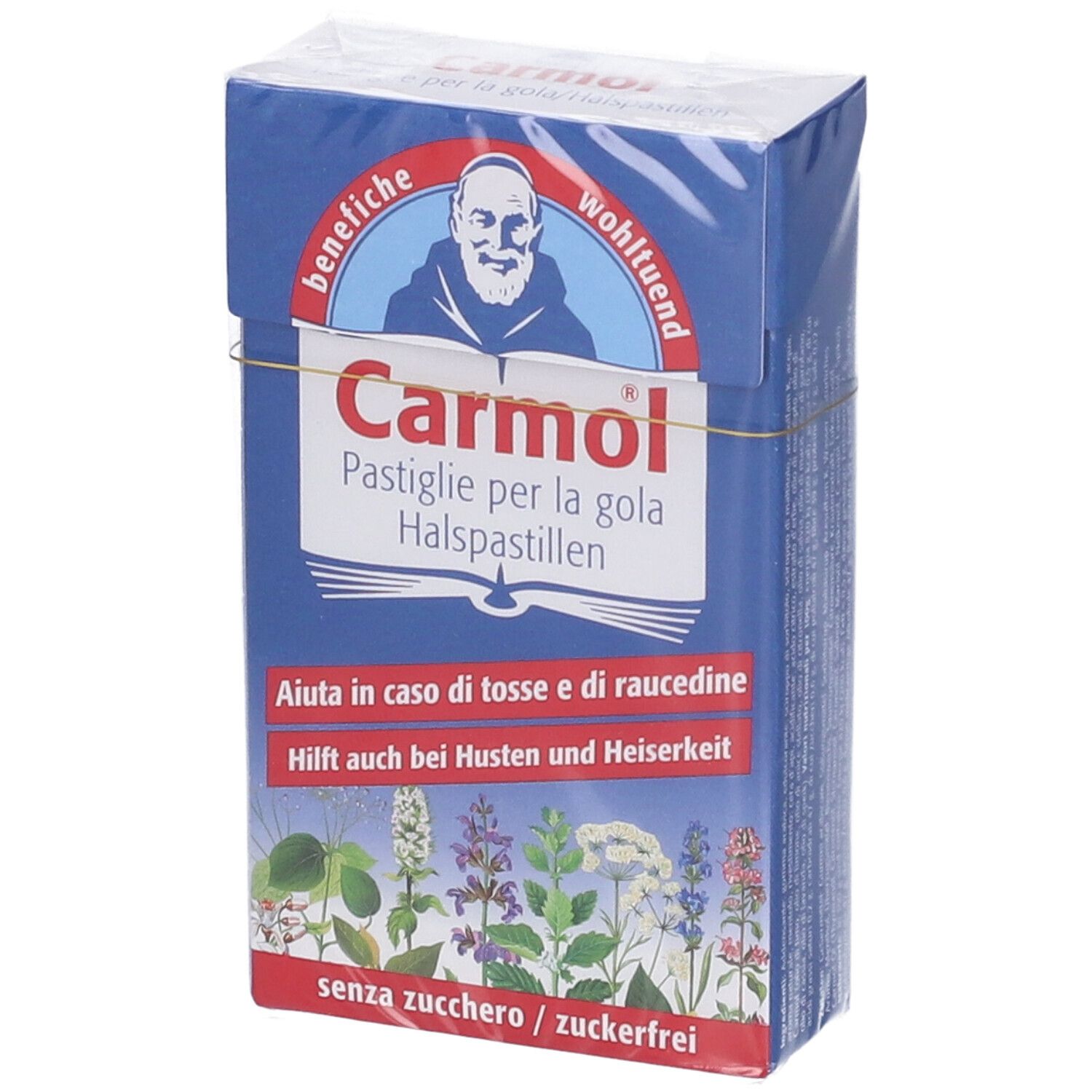 Carmol Pastiglie Per La Gola Senza Zucchero 45 g