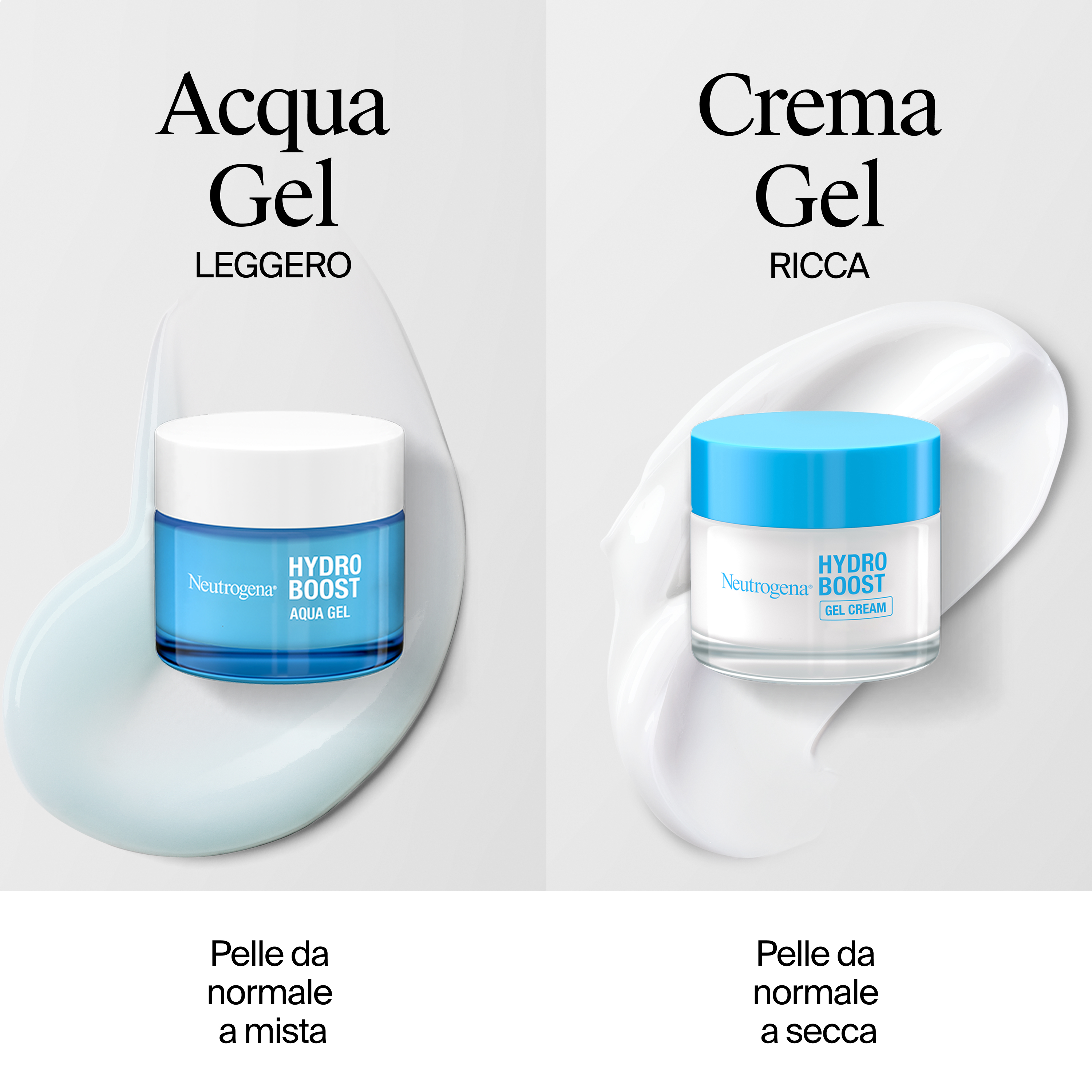 Neutrogena Hydro Boost Acqua Gel - Crema Idratante Viso Per Pelle Mista 50 ml