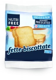 Nutri Free Fette Biscottate Friabili Senza Glutine 25 g
