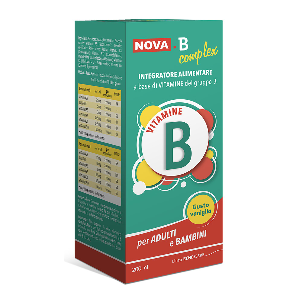 NOVA B SCIROPPO 200ML NOVA B SCIROPPO 200ML