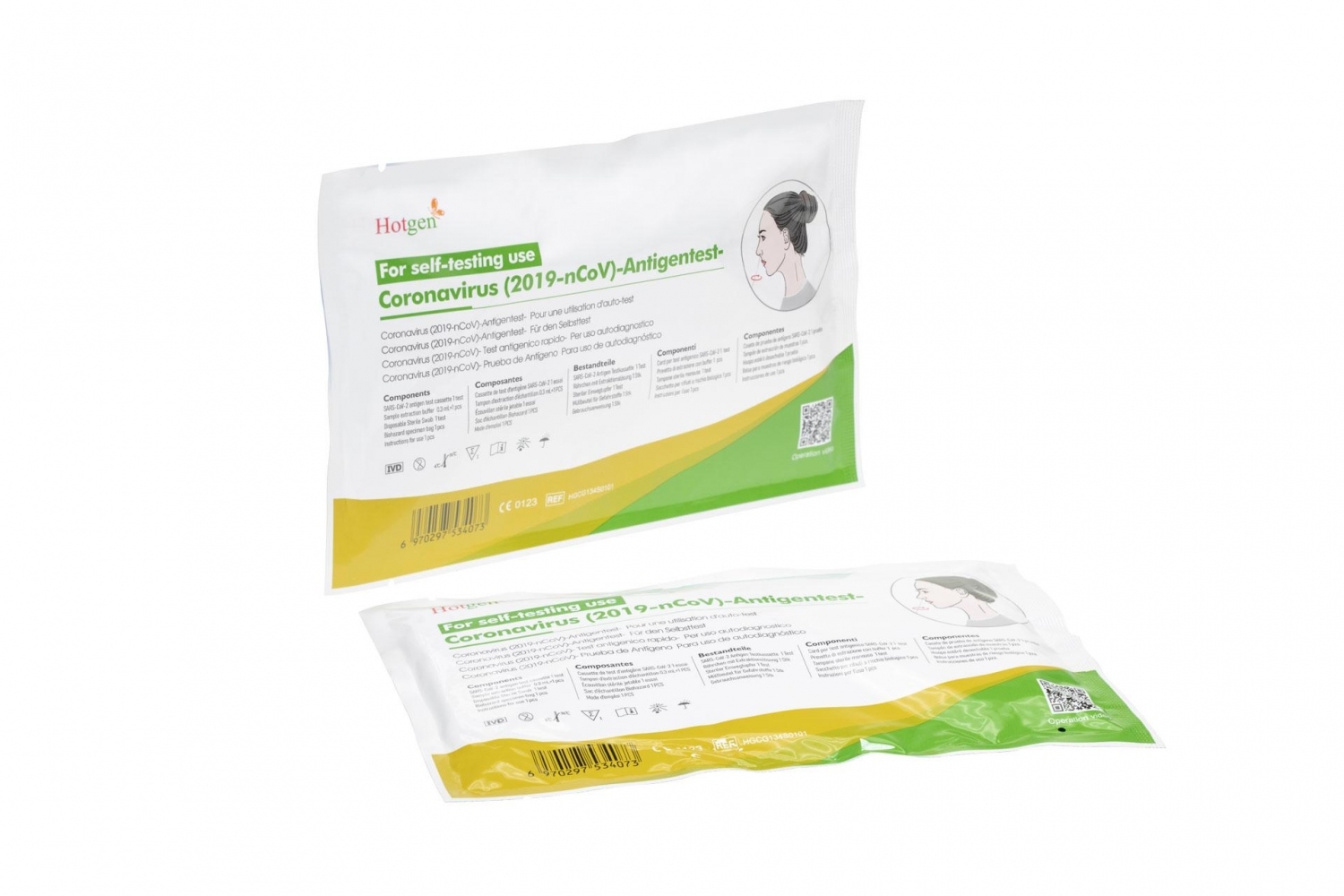 Hotgen Test Coronavirus (2019-nCoV) Tampone antigenico rapido Hotgen Test Coronavirus (2019-nCoV) Tampone antigenico rapido