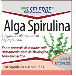 SELERBE SPIRULINA ALGA ESTRATTO SECCO TITOLATO 50 CAPSULE SELERBE SPIRULINA ALGA ESTRATTO SECCO TITOLATO 50 CAPSULE