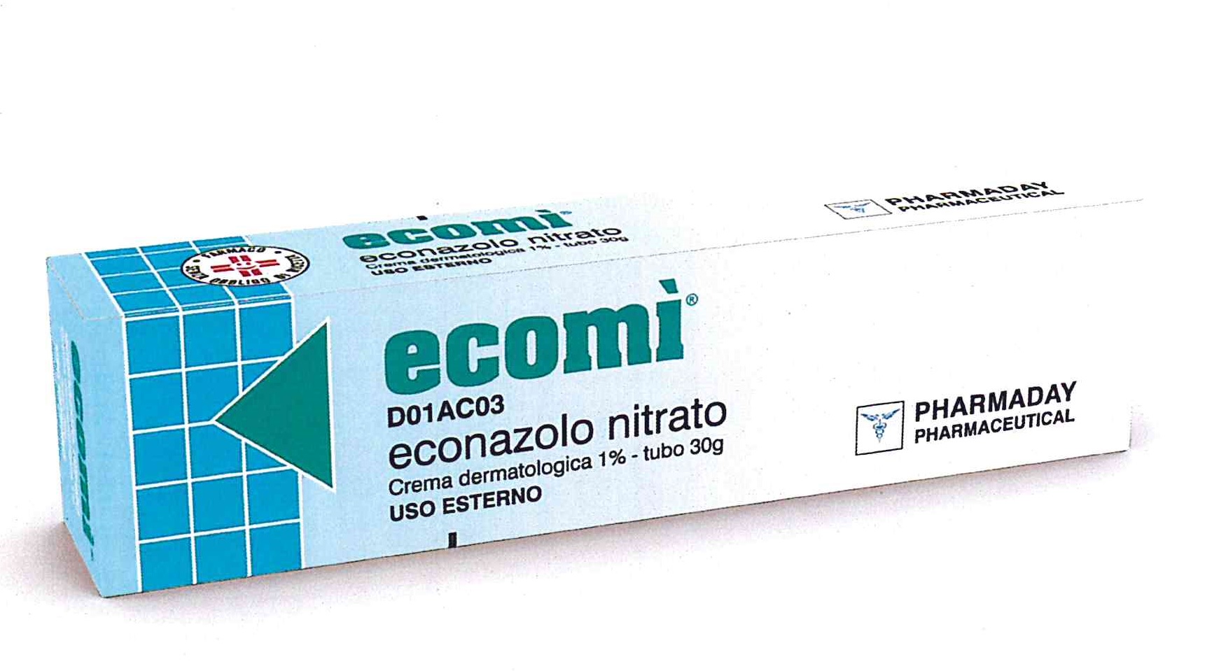 Ecomi Crema Dermatologica 1% Econazolo Nitrato 30 g