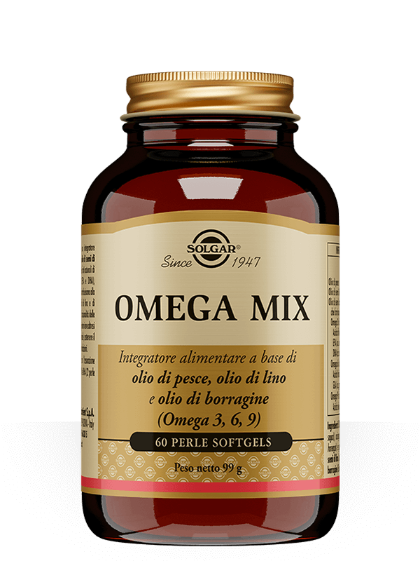 Solgar Omega Mix Integratore 60 Perle Softgels