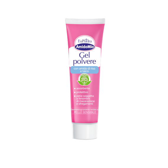 Euphidra AmidoMio Gel Polvere - Funzione assorbente e protettiva della pelle - 50 ml
