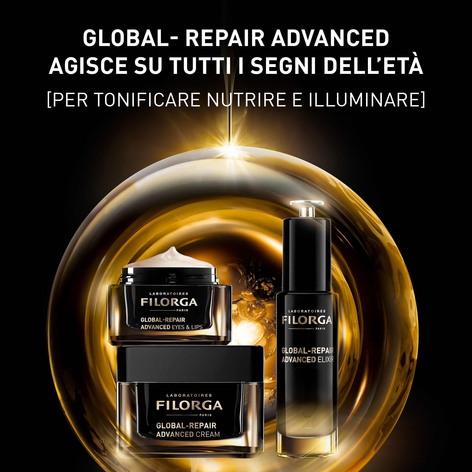 Filorga - Global-Repair Advanced Eyes & Lips - Crema Anti-Età Per Contorno Occhi E Labbra 15 ml