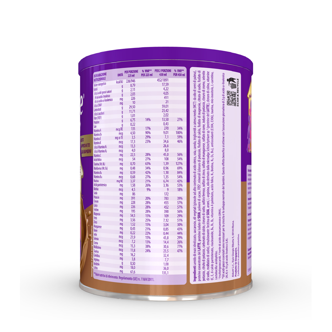 PediaSure Crescita E Sviluppo Gusto Cioccolato 850 g - Integratore Multivitaminico Per Bambini