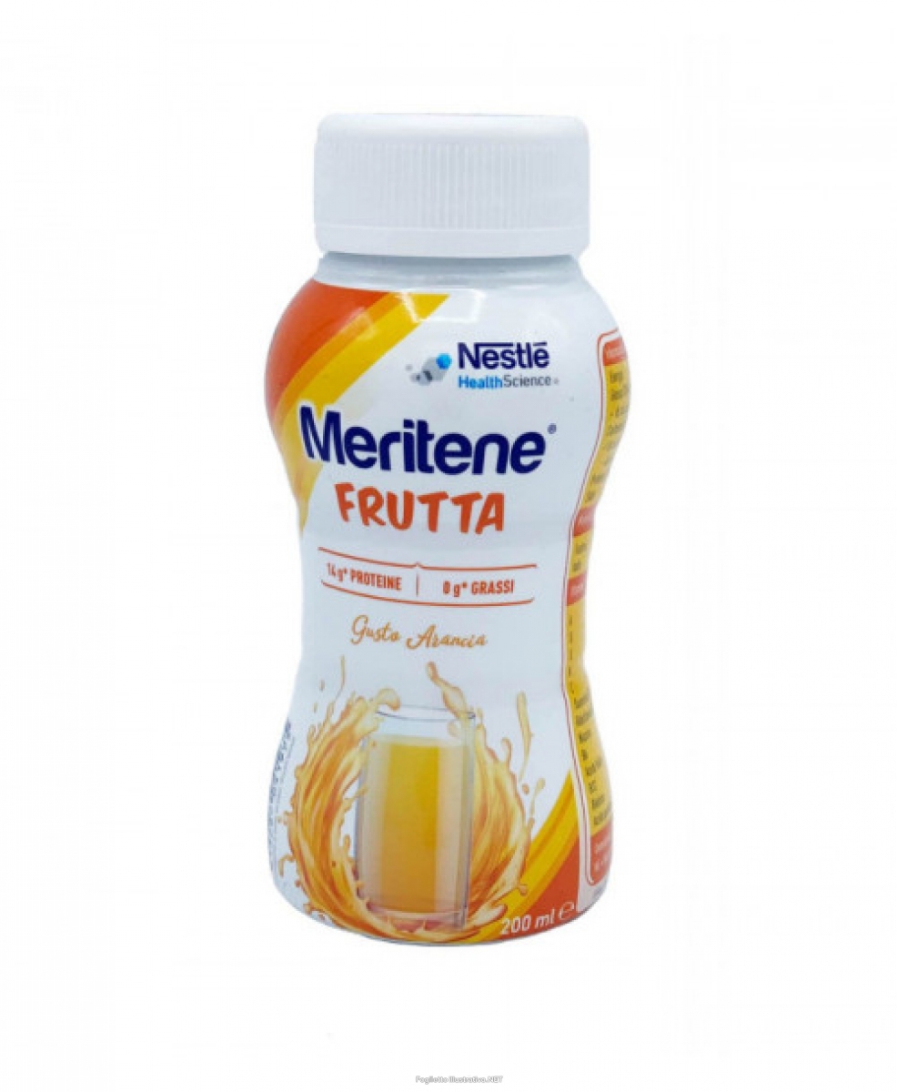 MERITENE FRUTTA  Arancia 200ml MERITENE FRUTTA  Arancia 200ml
