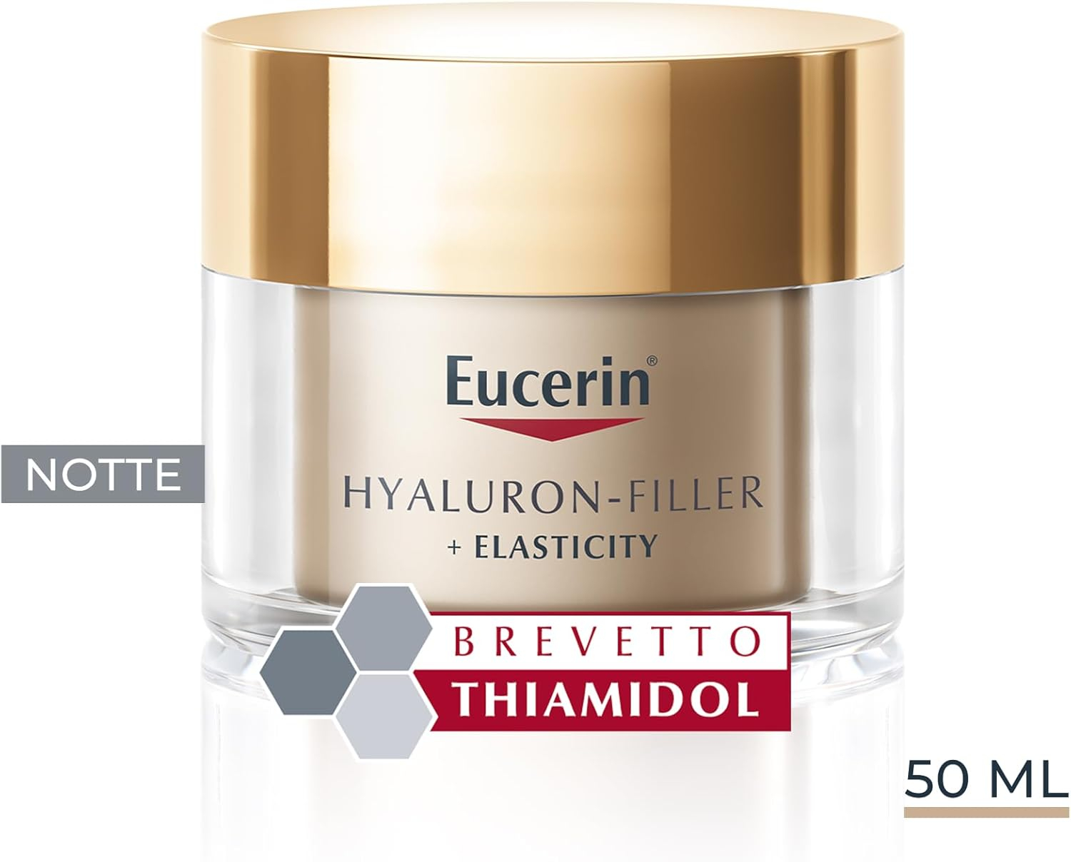 Eucerin Hyaluron-Filler+Elasticity Crema Notte Viso Anti-età 50 ml Eucerin Hyaluron-Filler+Elasticity Crema Notte Viso Anti-età 50 ml