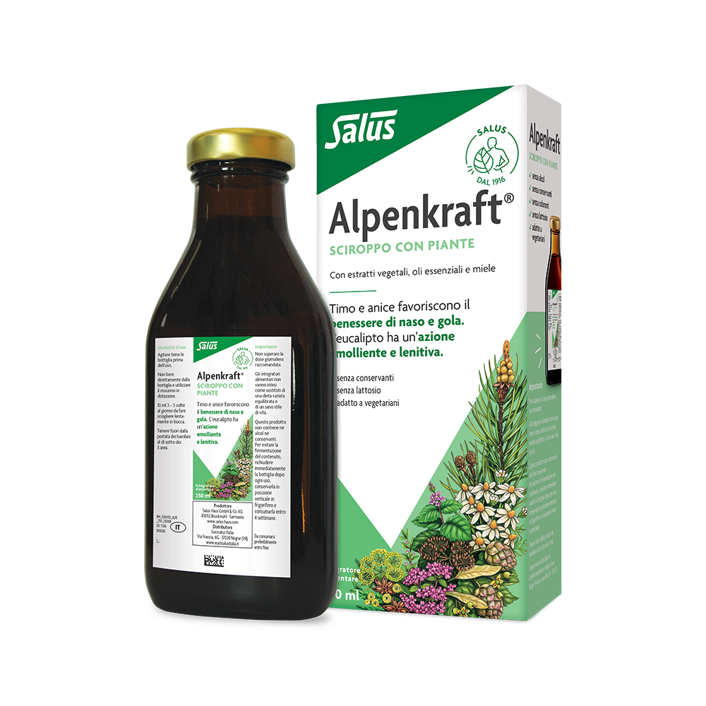 Salus - Alpenkraft 250 ml - Integratore Per Le Vie Respiratorie