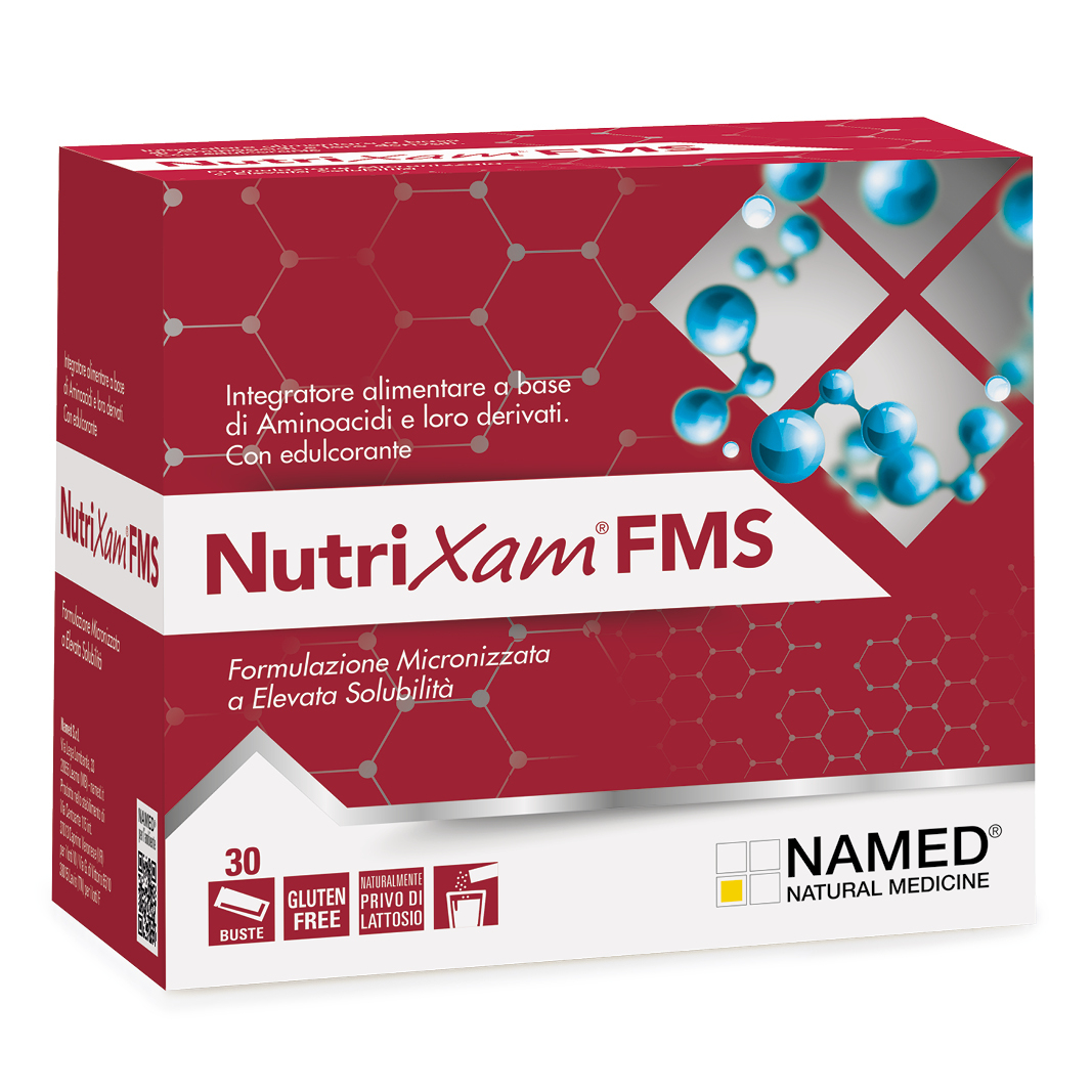 Nutrixam FMS Integratore aminoacidi per l'organismo 30buste Nutrixam FMS Integratore aminoacidi per l'organismo 30buste