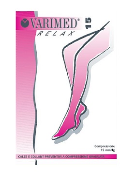 Varimed 15 You Relax Calze Autoreggenti A Compressione Media Colore Daino Taglia 4