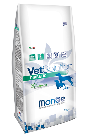 MONGE VETSOL CAN DIABETIC 2KG