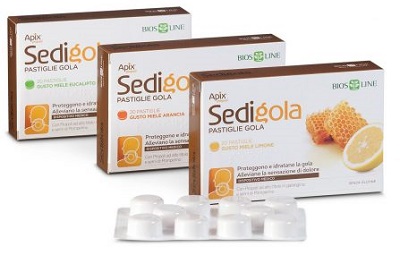 Apix Sedigola Pastiglie Gusto Miele Eucalipto 20 Caramelle