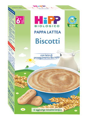 Hipp Bio Pappa Lattea Biologica ai Biscotti Hipp Bio Pappa Lattea Biologica ai Biscotti