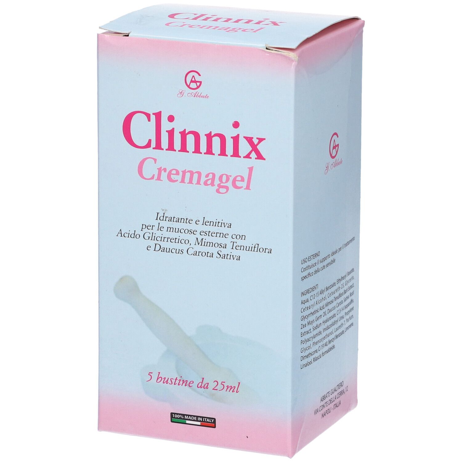 Clinnix Cremagel Ginecologica 5x25 ml