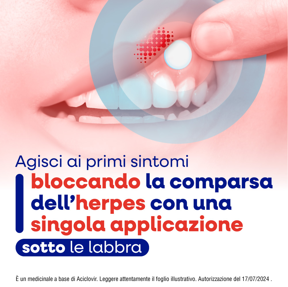 Herpmed Labiale Compresse Buccali Mucoadesive Aciclovir 50mg Herpmed Labiale Compresse Buccali Mucoadesive Aciclovir 50mg