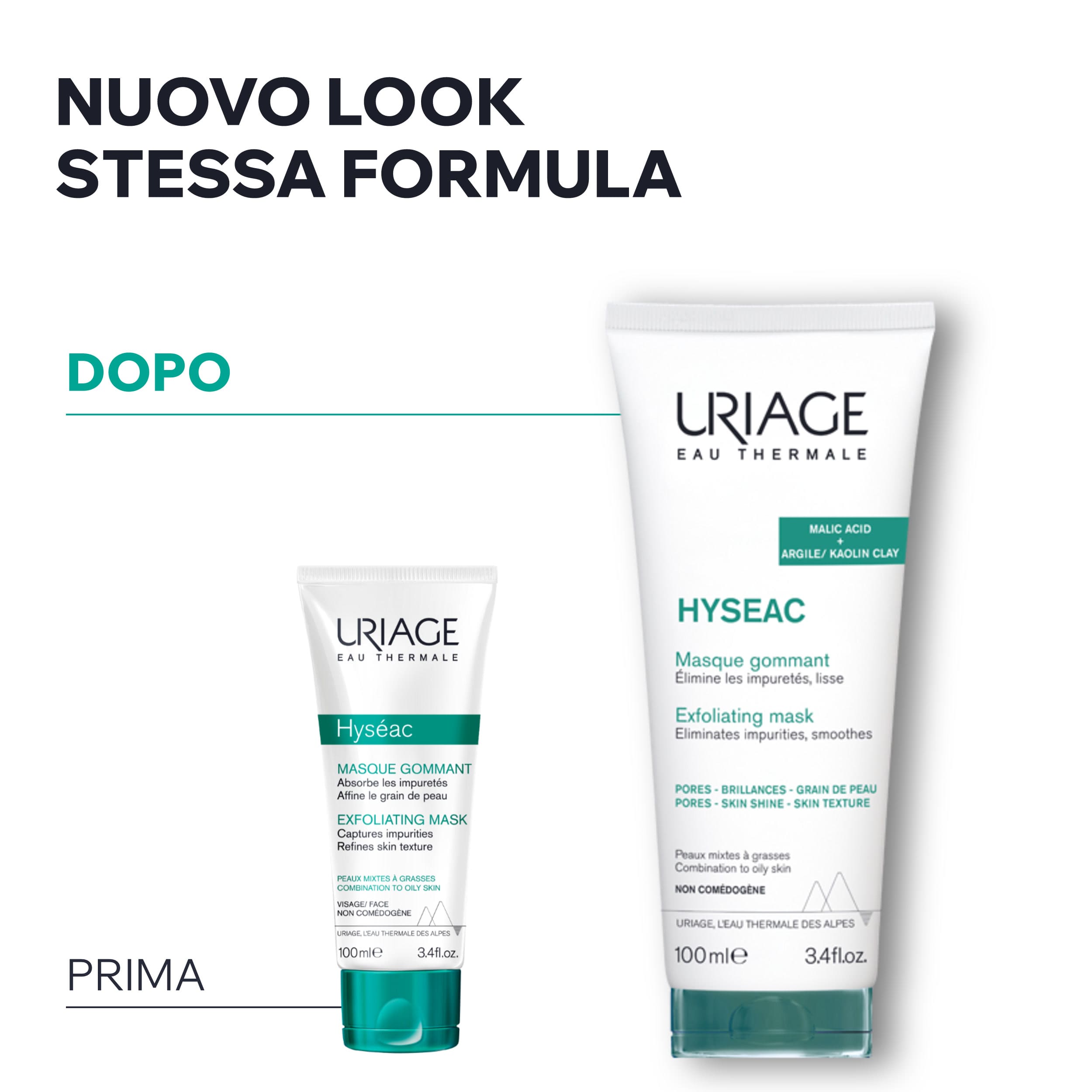 Uriage - Hyséac - Maschera Gommage Esfoliante Viso 100 ml