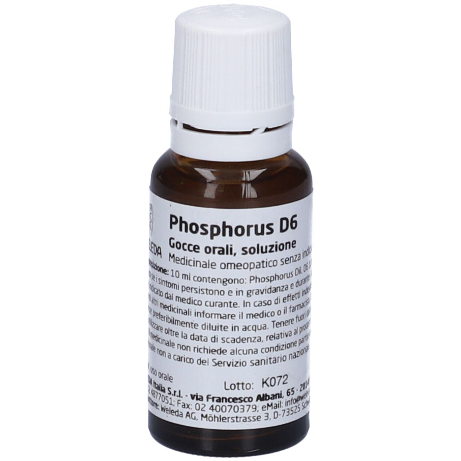 PHOSPHORUS D6 DIL 20ML WE