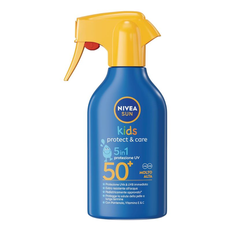 Nivea Sun - Kids Protect & Care - Crema Solare SPF50+ Per Bambini 250 ml