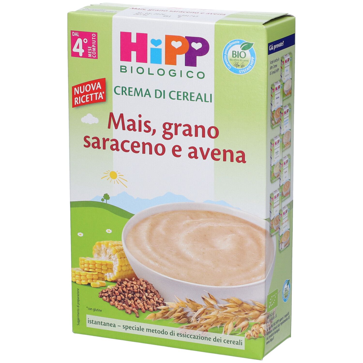 HIPP CREMA CRL MAIS/GRANO 200G