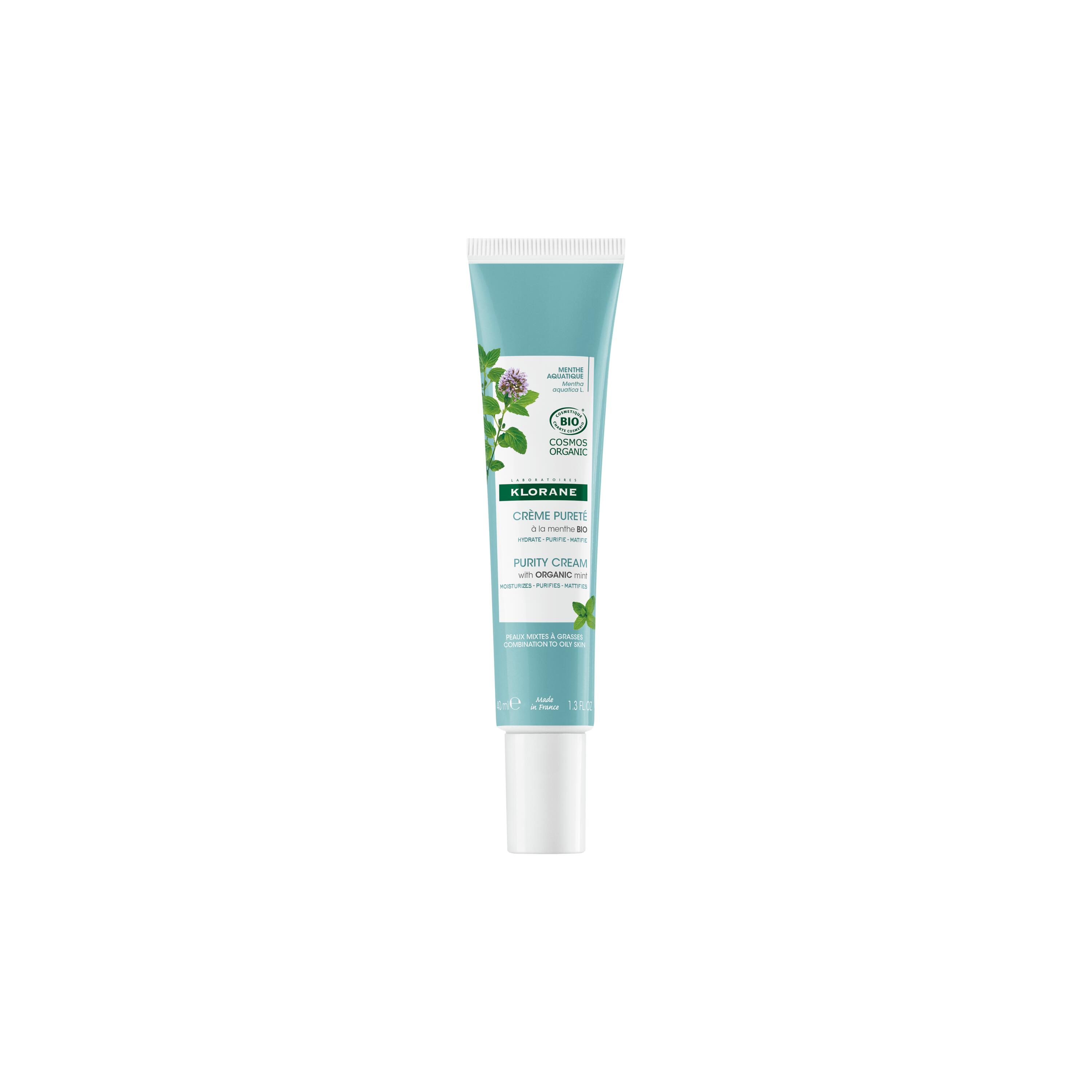 Klorane - Crema Purificante Alla Menta Acquatica Bio 40 ml