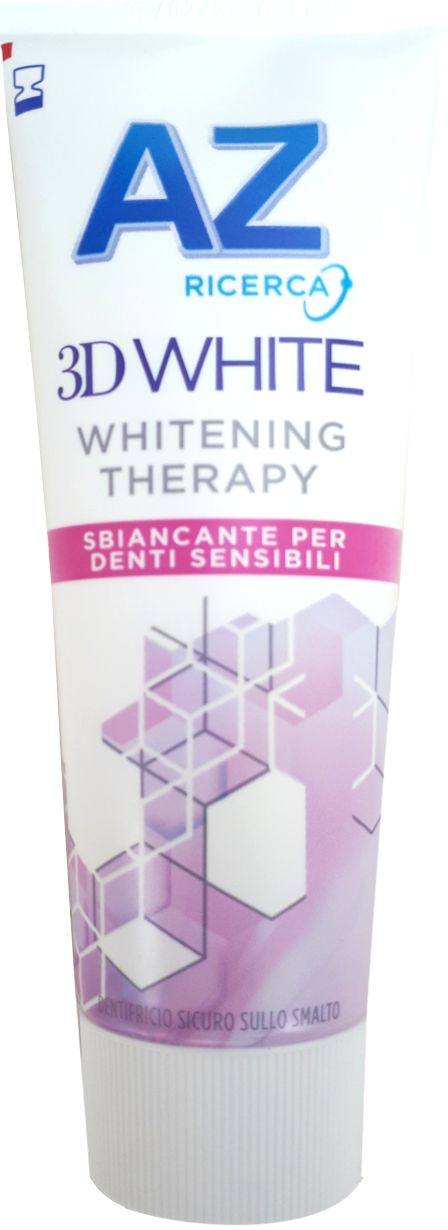 AZ 3D White Therapy Dentrificio Sbiancante Denti Sensibili 75 ml