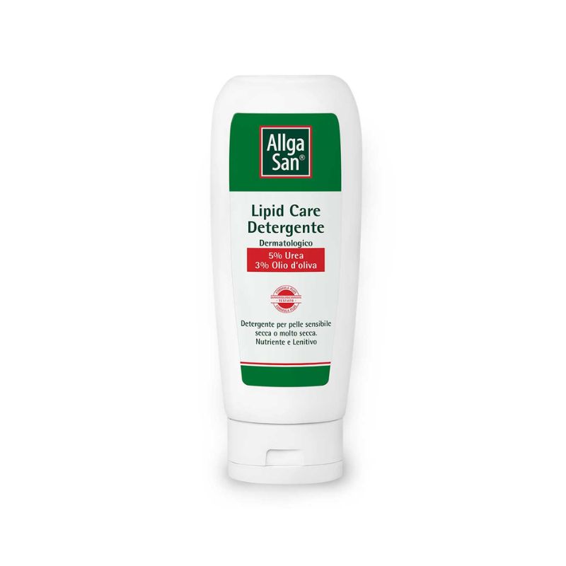 AllgaSan - Lipid Care - Detergente Per Pelle Sensibile, Secca O Molto Secca 200 ml