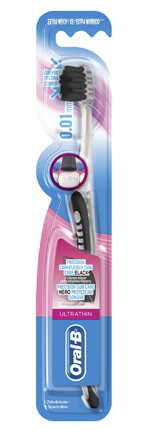 Oral-B Spazzolino Ultrathin extra morbido nero