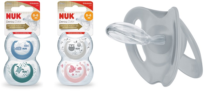NUK Succh.Sil.Genius 0-6m 2pz