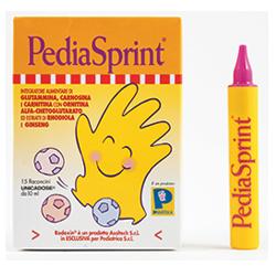 Pediasprint Integratore Per Spossatezza 15 Flaconcini 10 ml Pediasprint Integratore Per Spossatezza 15 Flaconcini 10 ml