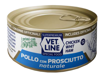 VET LINE GATTO POLLO+PR 70G