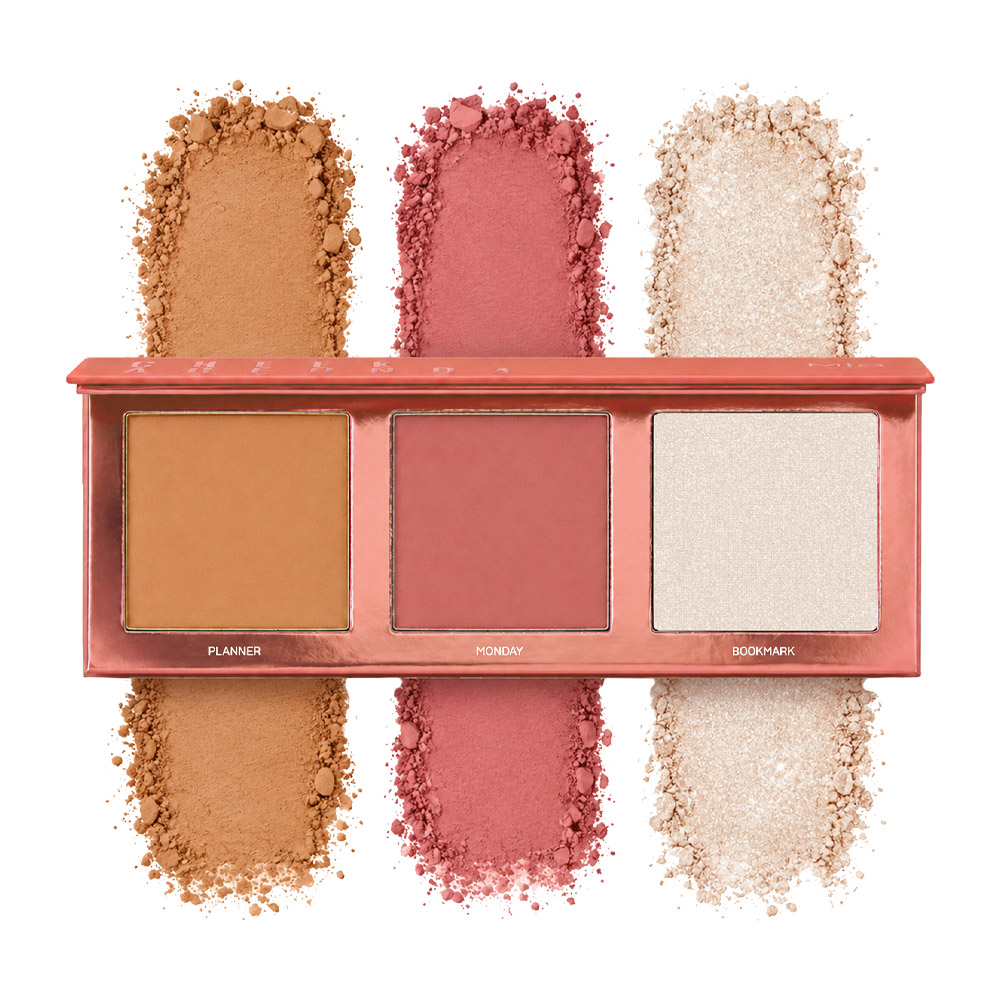 Mia Make Up Cheek Agenda - Palette 3 In 1 Viso N.01 Fair