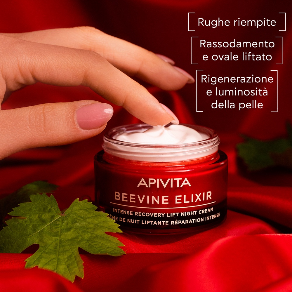 Apivita Beevine Elixir Crema Notte intensiva Liftante Rigenerante - 50ml Apivita Beevine Elixir Crema Notte intensiva Liftante Rigenerante - 50ml