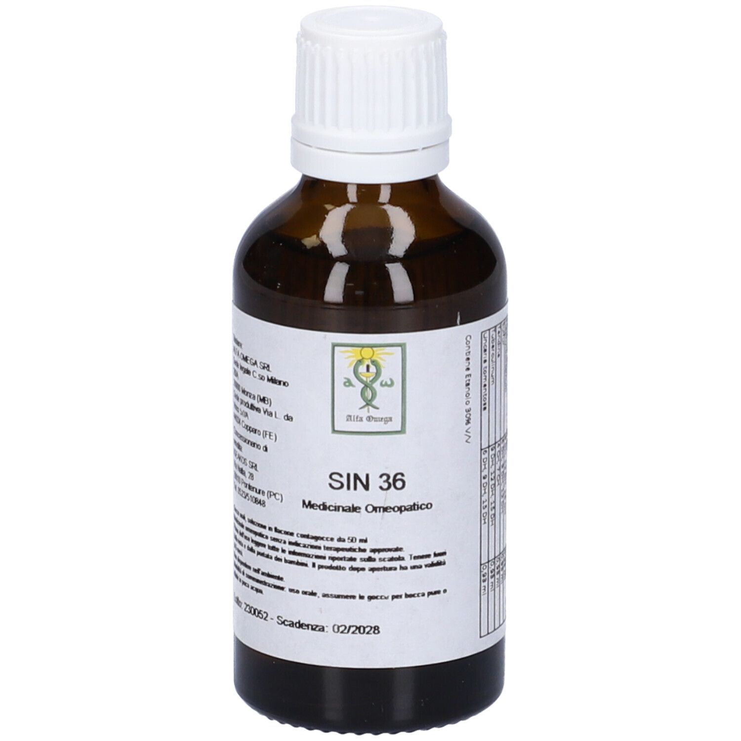 SIN 36 50ML GTT ALFAOMEGA