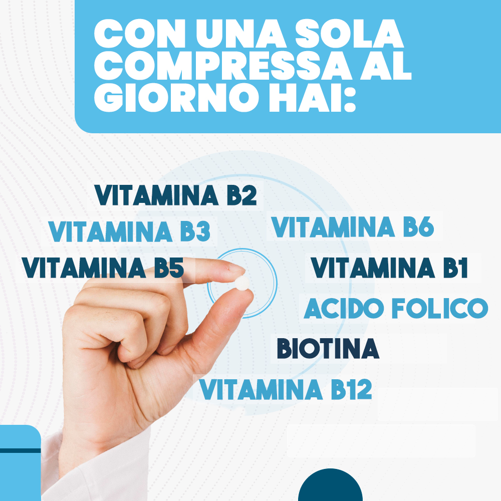 T-Rex Integratori Vitamina B Complex 160 Compresse - Integratore Di Vitamine Del Gruppo B