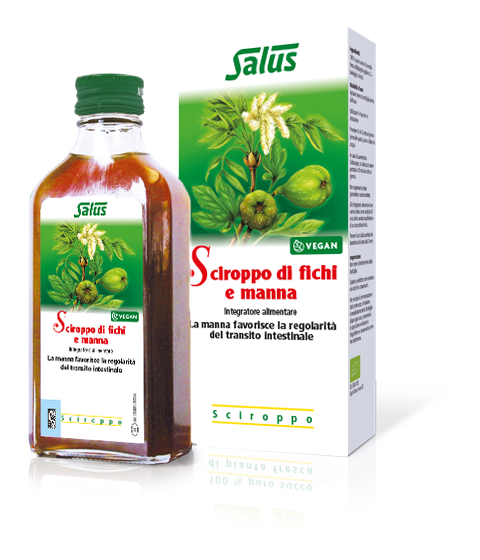 Salus - Sciroppo Di Fichi E Manna 200 ml - Integratore Per La Regolarità Intestinale