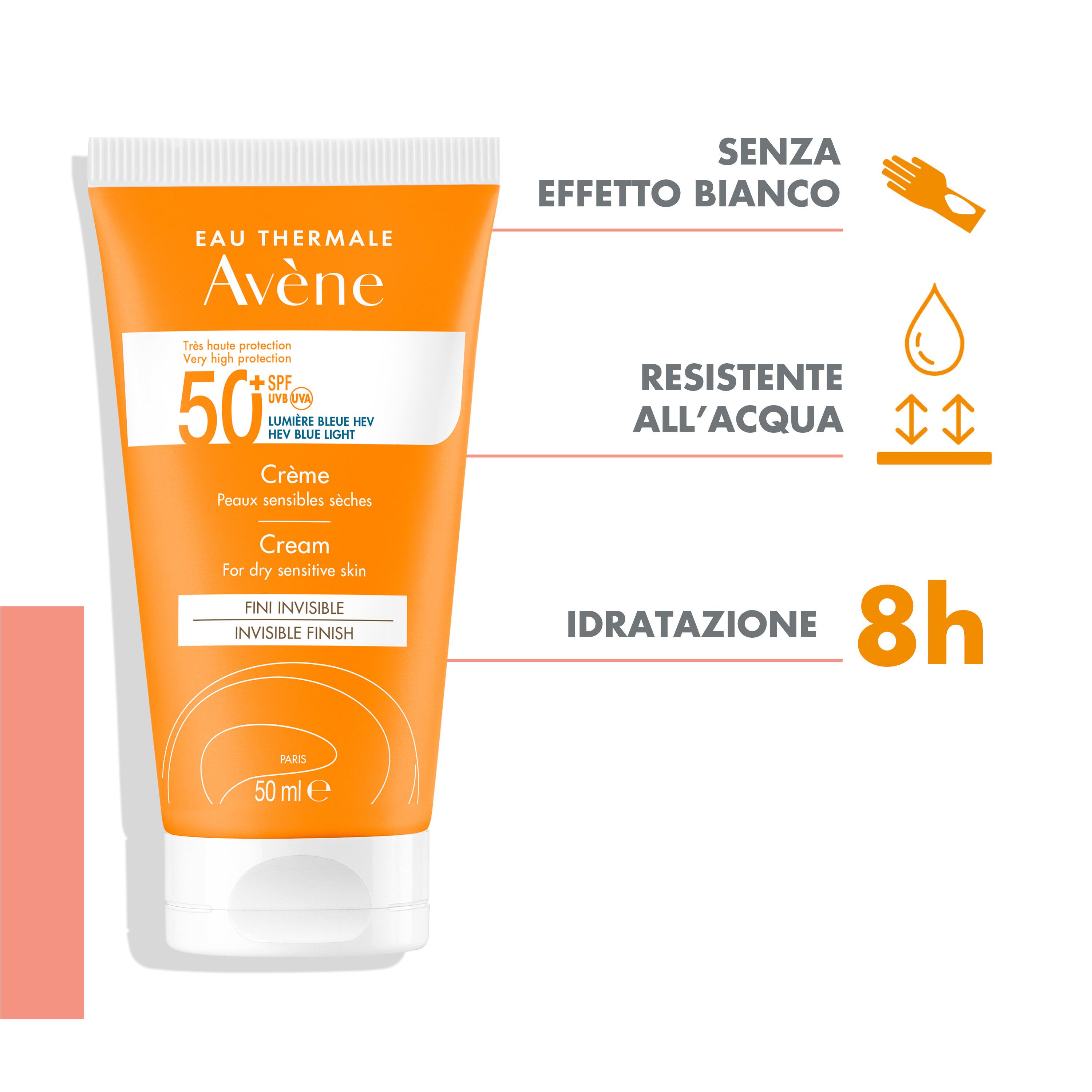 Avène - Crema SPF50+ Protezione Solare Molto Alta Viso 50 ml