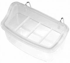 VERSELE LAGA MANGIATOIA VOLATILI SMART GANCI METALLICI 11x6x5CM