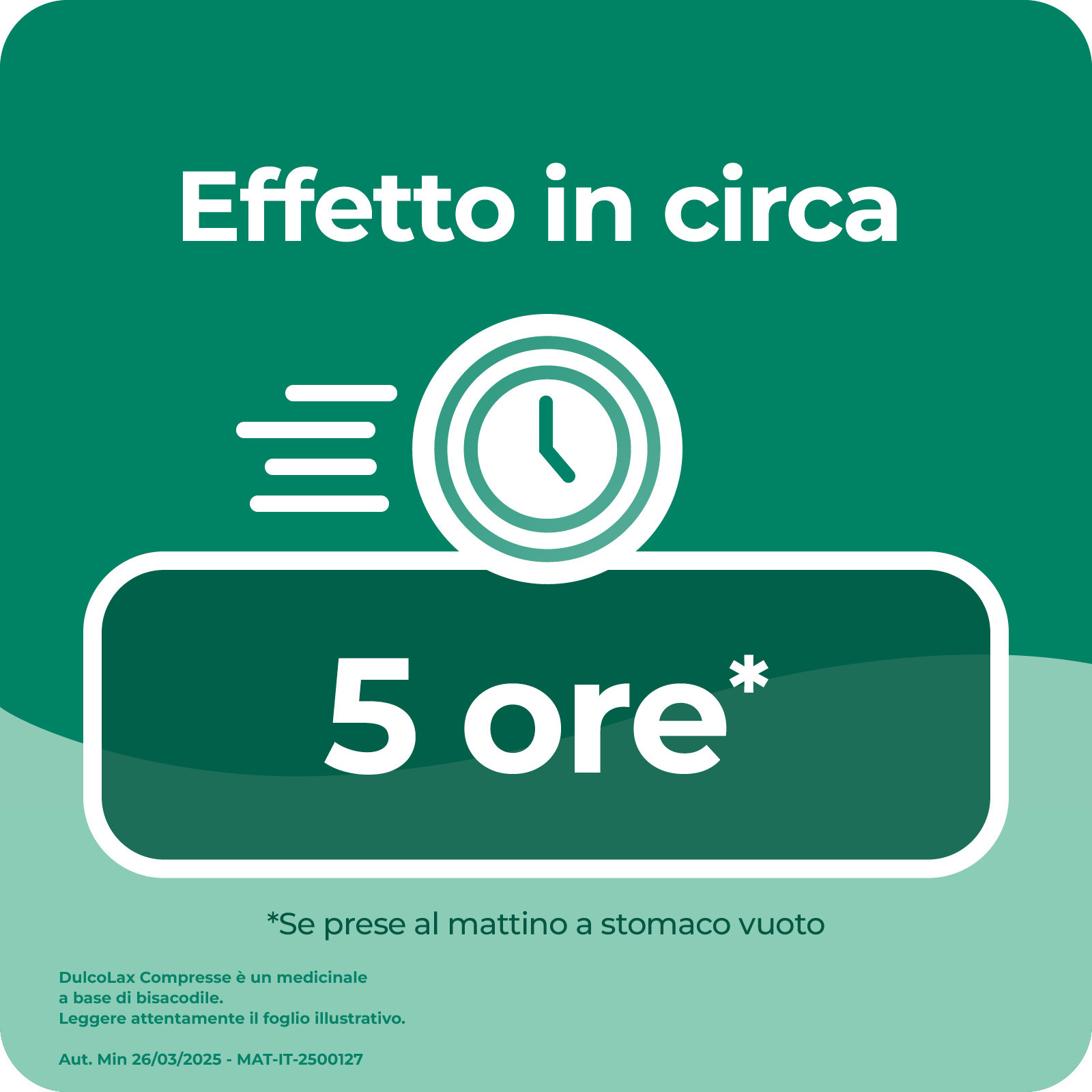 Dulcolax 5 mg 20 Compresse Rivestite - Lassativo In Caso Di Stitichezza Occasionale 