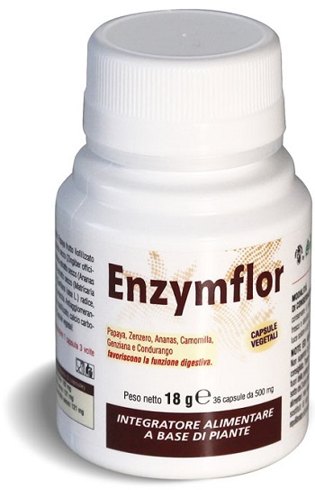Enzymflor Integratore Digestivo 36 Capsule Enzymflor Integratore Digestivo 36 Capsule