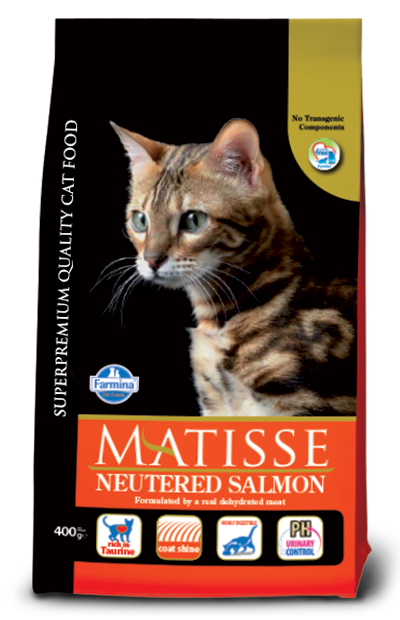 MATISSE NEUTERED SALMON 10KG