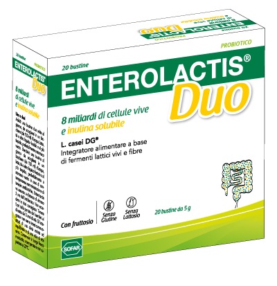 ENTEROLACTIS DUO POLV 20BUST