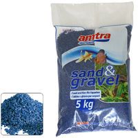 CROCI AMTRA SUBSTRATO SAND GRAVEL QUARZO BLU 2-3MM 5KG