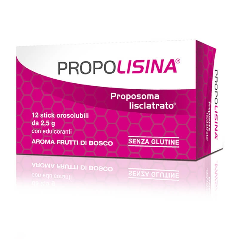 PROPOLISINA -  Integratore mal di gola - 12 Stick Fr Bosco