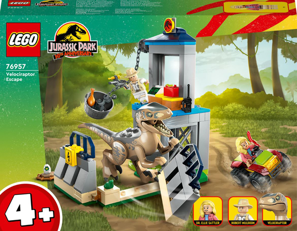LEGO JURASSIC FUGA VELOCIRAPT