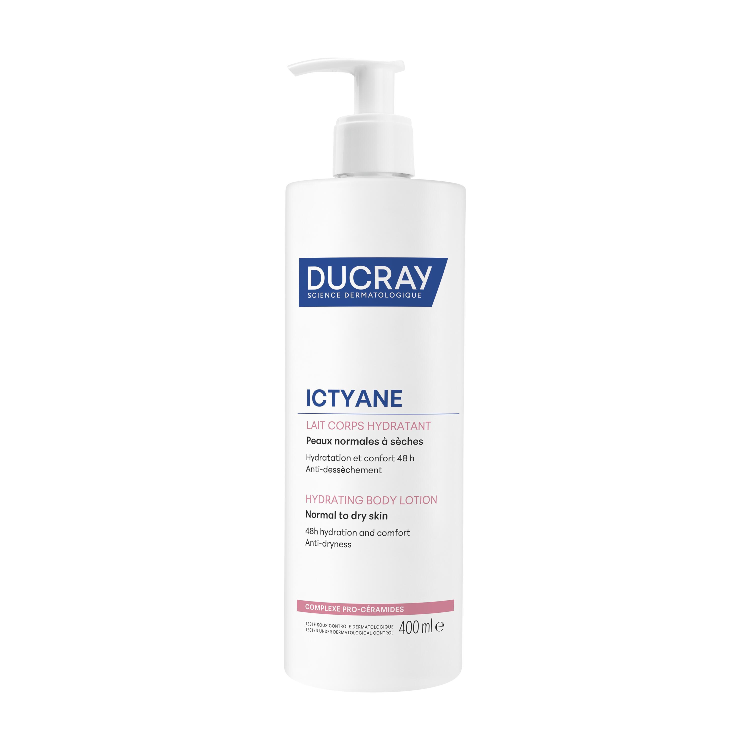 Ducray Ictyane - Latte Idratante Corpo Per Pelle Secca 400 ml
